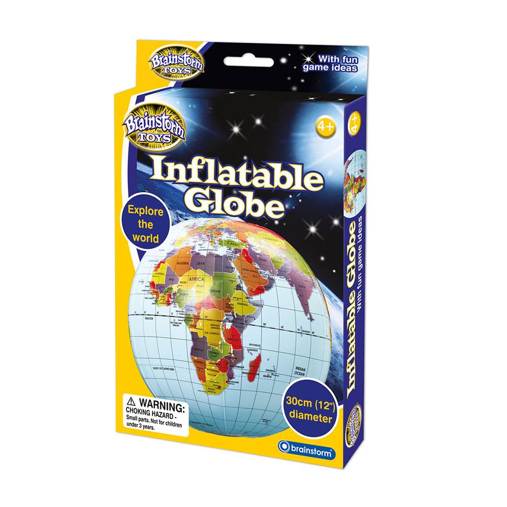 Brainstorm Toys Globe gonflable 30 cm