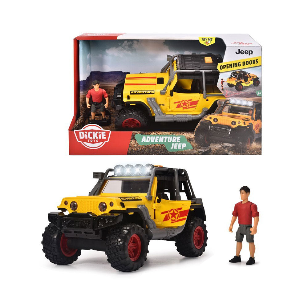 Dickie Toys Adventure Commandant Jeep 22cm