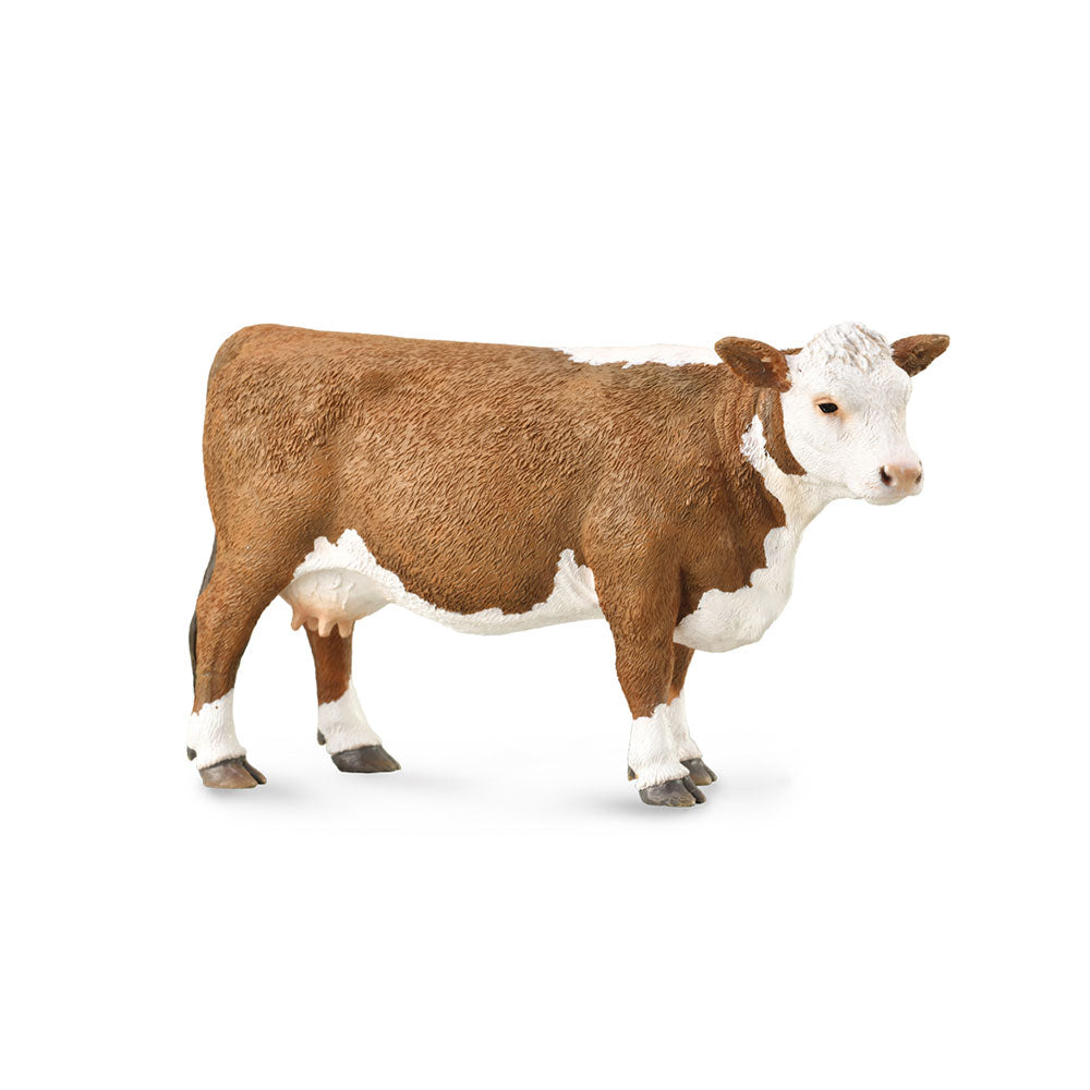 Figure de vache Hereford Collecta (grande)