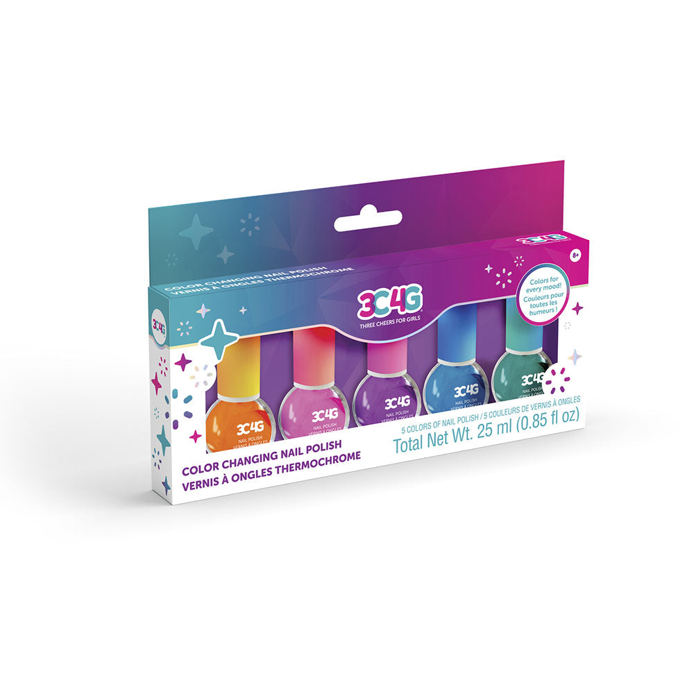 Polon à ongles à changement de couleur 3C4G (pack de 5)