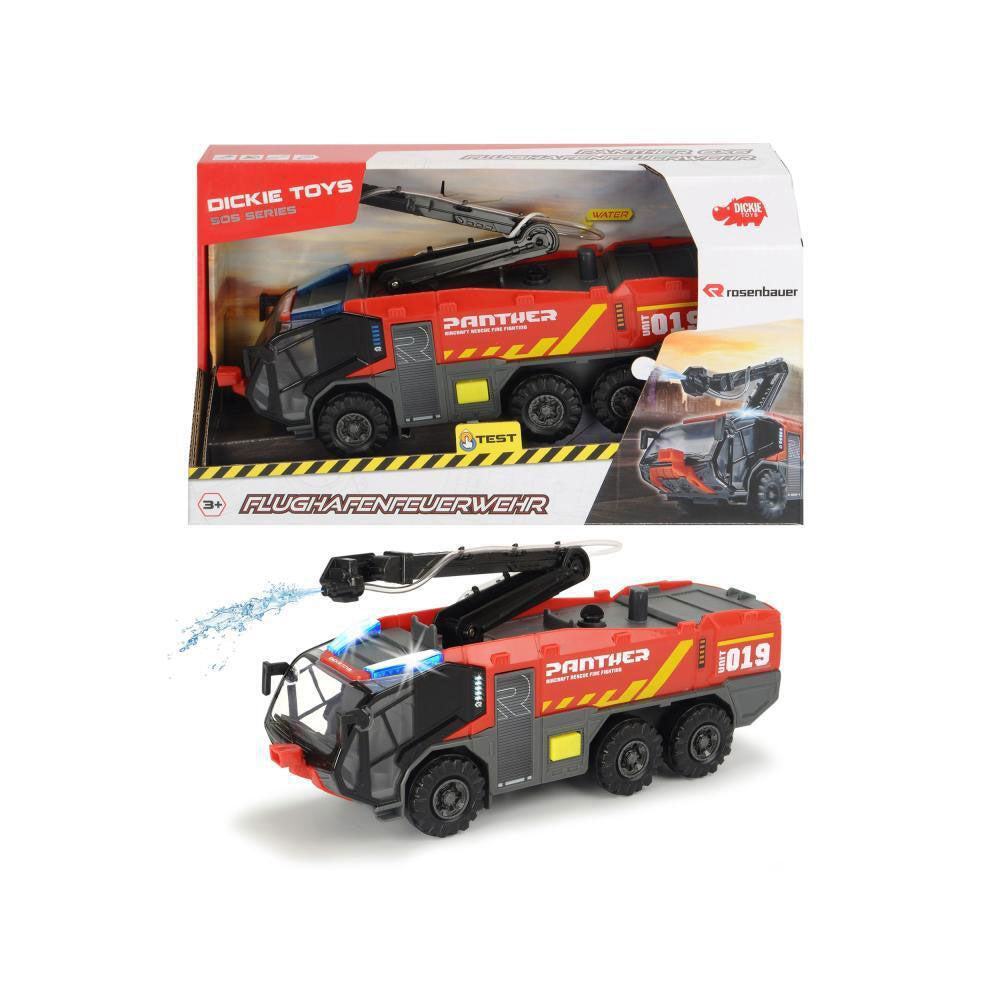 Dickie Toys Airport Fire Fighbigh Truck 24cm