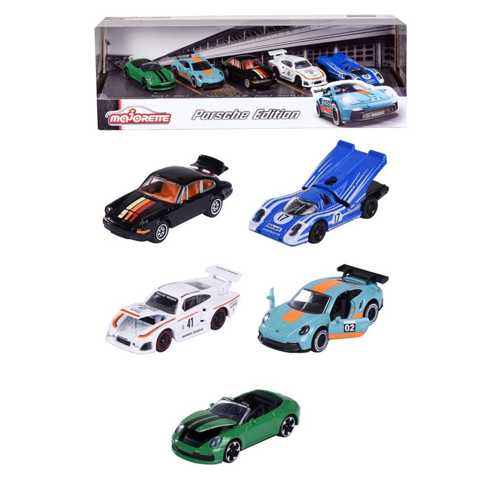 Pack-cadeau de cadeaux de Motorsport Cars (pack de 5)