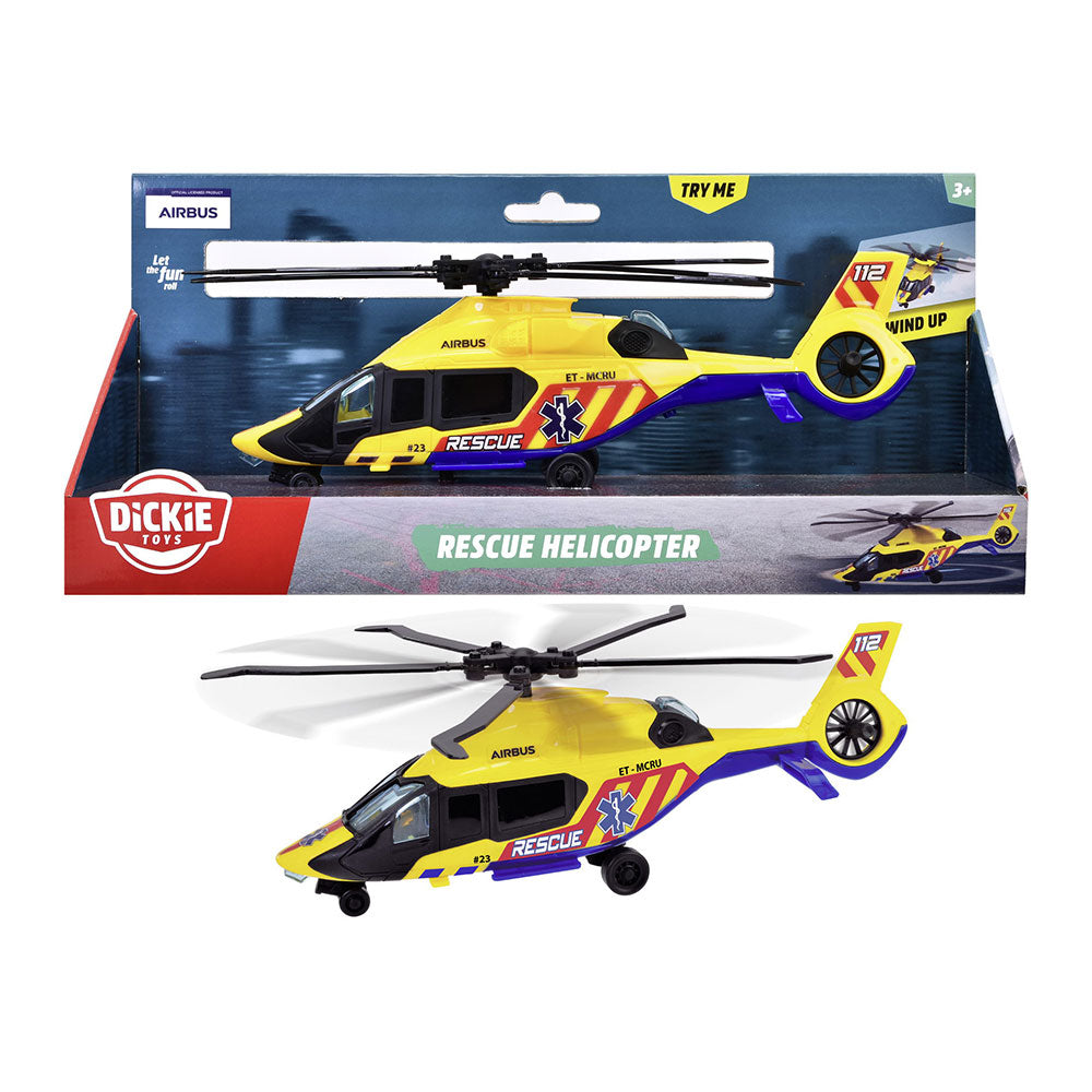 Dickie Toys Airbus H160 Hélicoptère de sauvetage 23cm