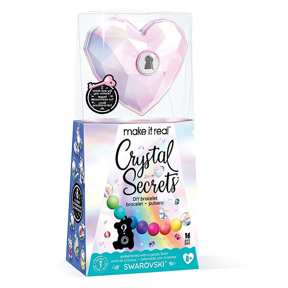 Le faire de vrais secrets de cristal bricolage bracelet