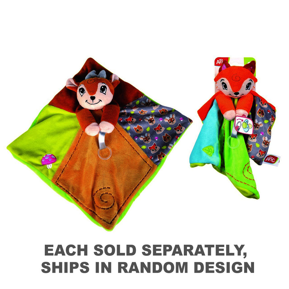 ABC Forest Friends Cuddle Tissu (30x30cm)