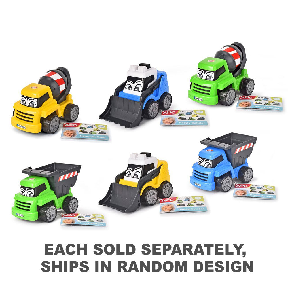 ABC Happy Builder Vehicle 13cm (1pc au hasard)