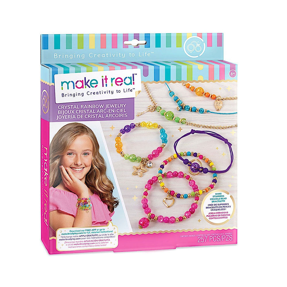 Faire de vrais bijoux arc-en-ciel en cristal