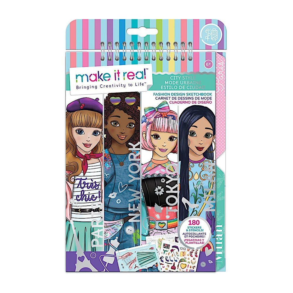 Faites-le réel carnet de croquis de style de la ville