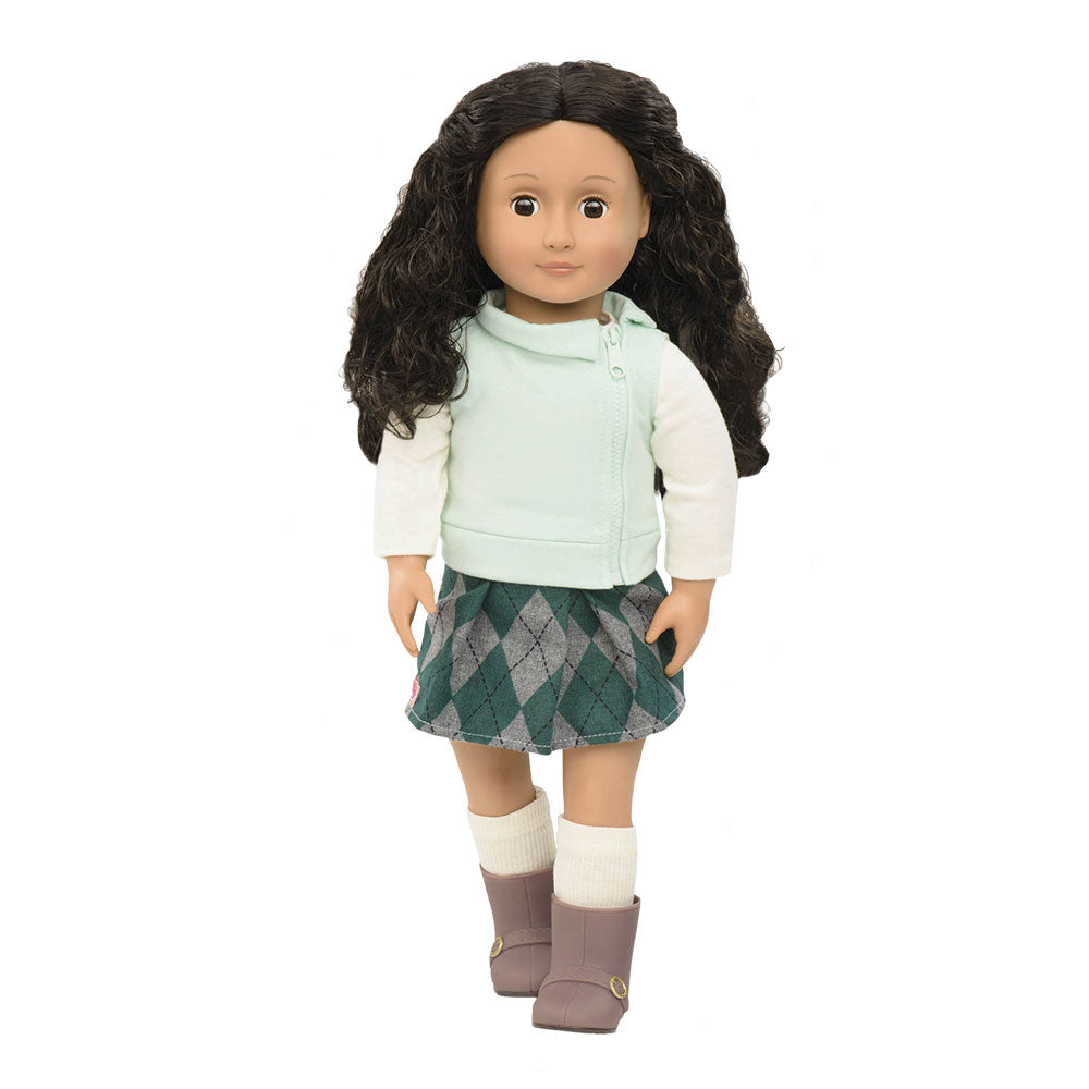 Abril in Fall Robe Doll 46cm