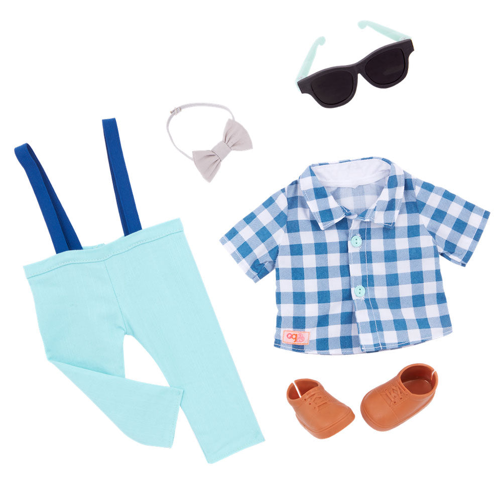 Notre tenue de poupée à carreaux et preppy