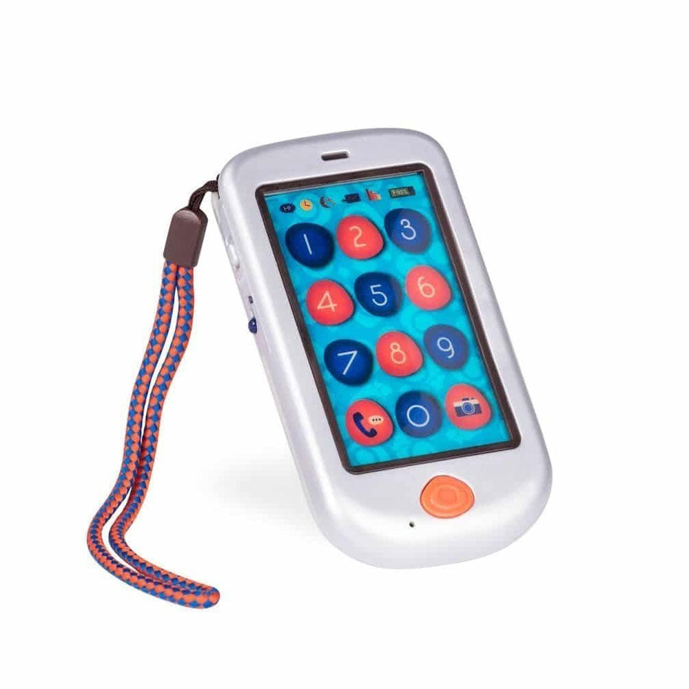 Hiphoe Musical Téléphone Toy Silver