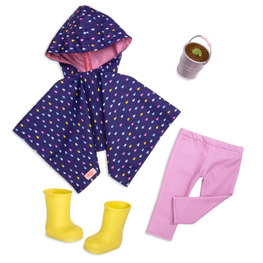 Notre tenue de poupée de génération de boucles et de pluie de pluie