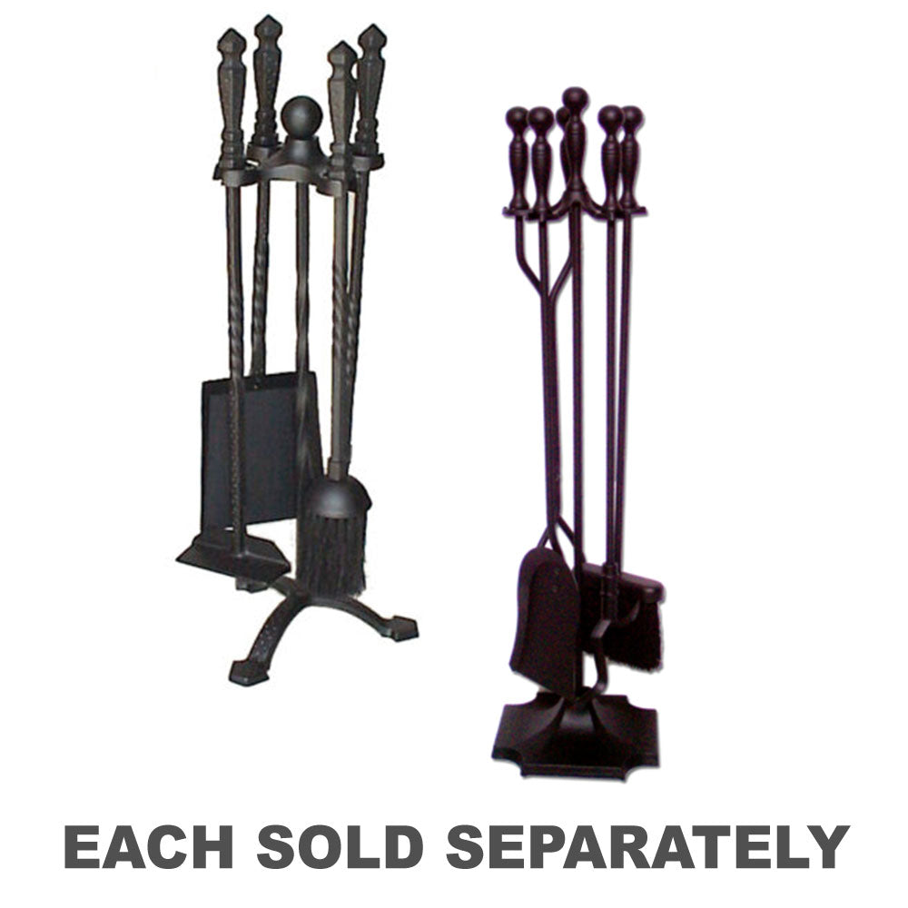 Ensemble d'outils de feu noir de 4 pièces