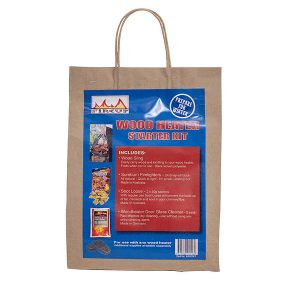 Kit de démarrage de cheminée en bois