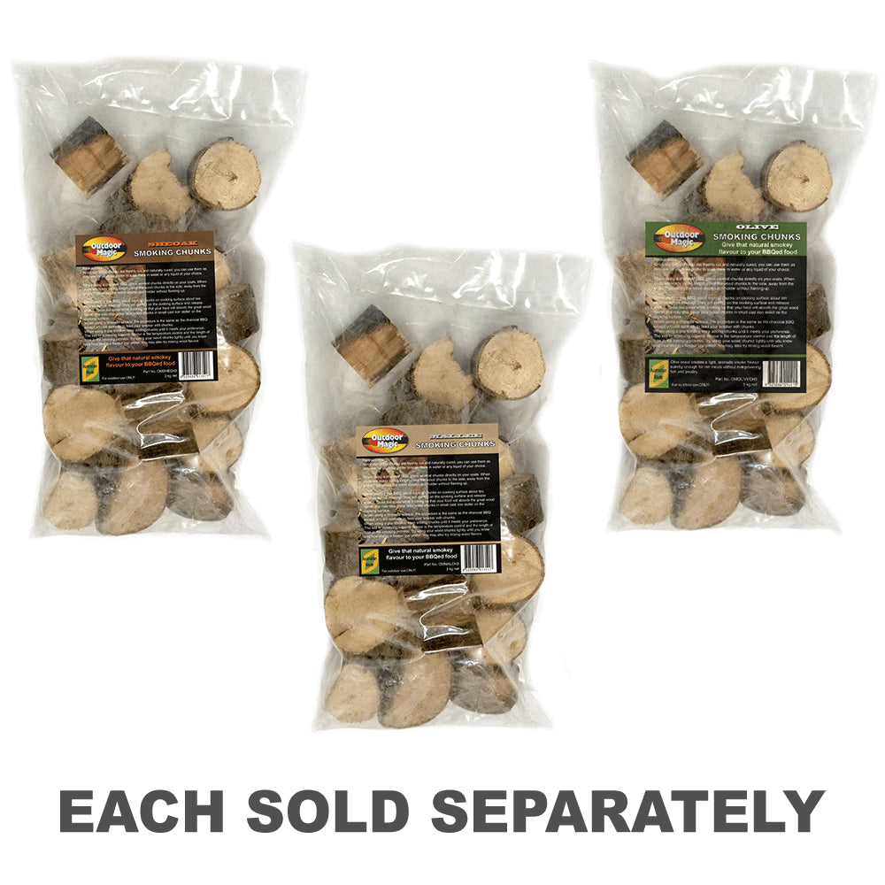 Magic Magic Smoking Wood Chunks 3 kg Sac