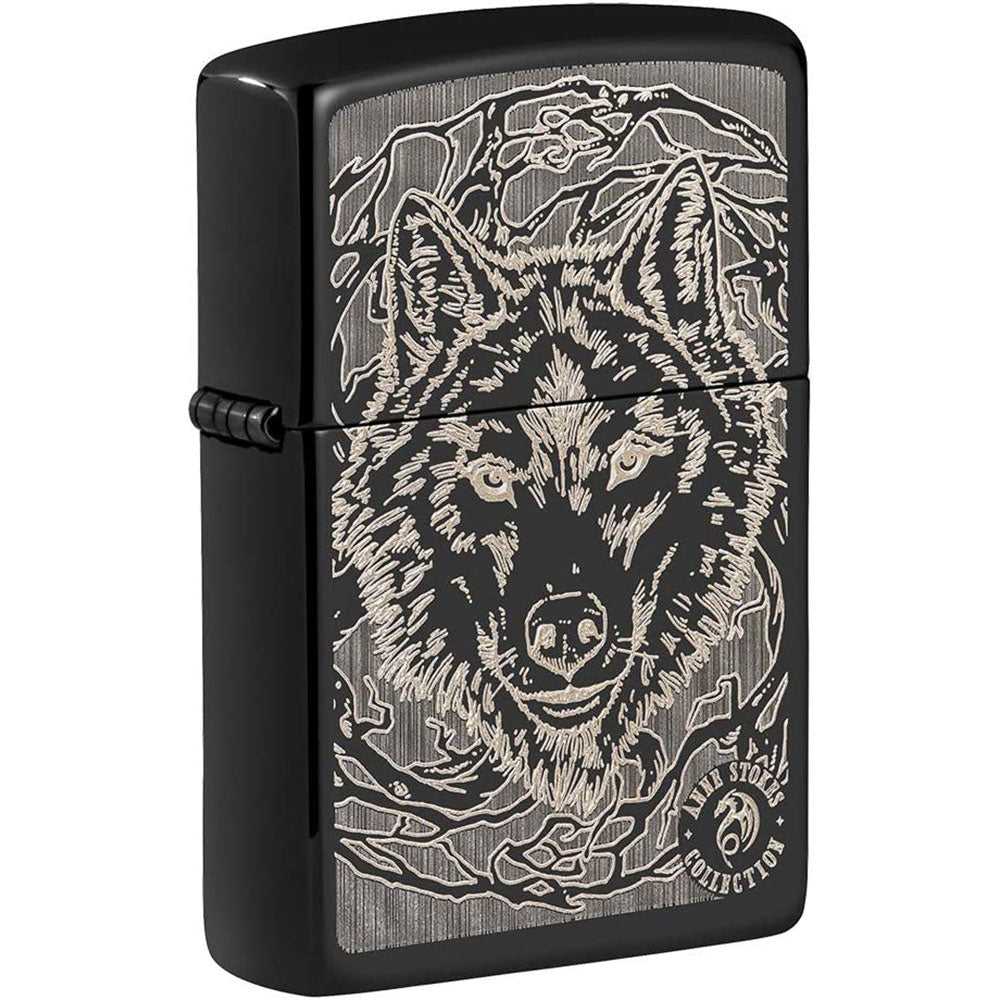 Zippo Anne Stokes Wolf Design plus léger