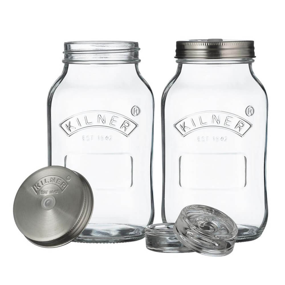 Ensemble de pot de fermentation Kilner (2pcs)