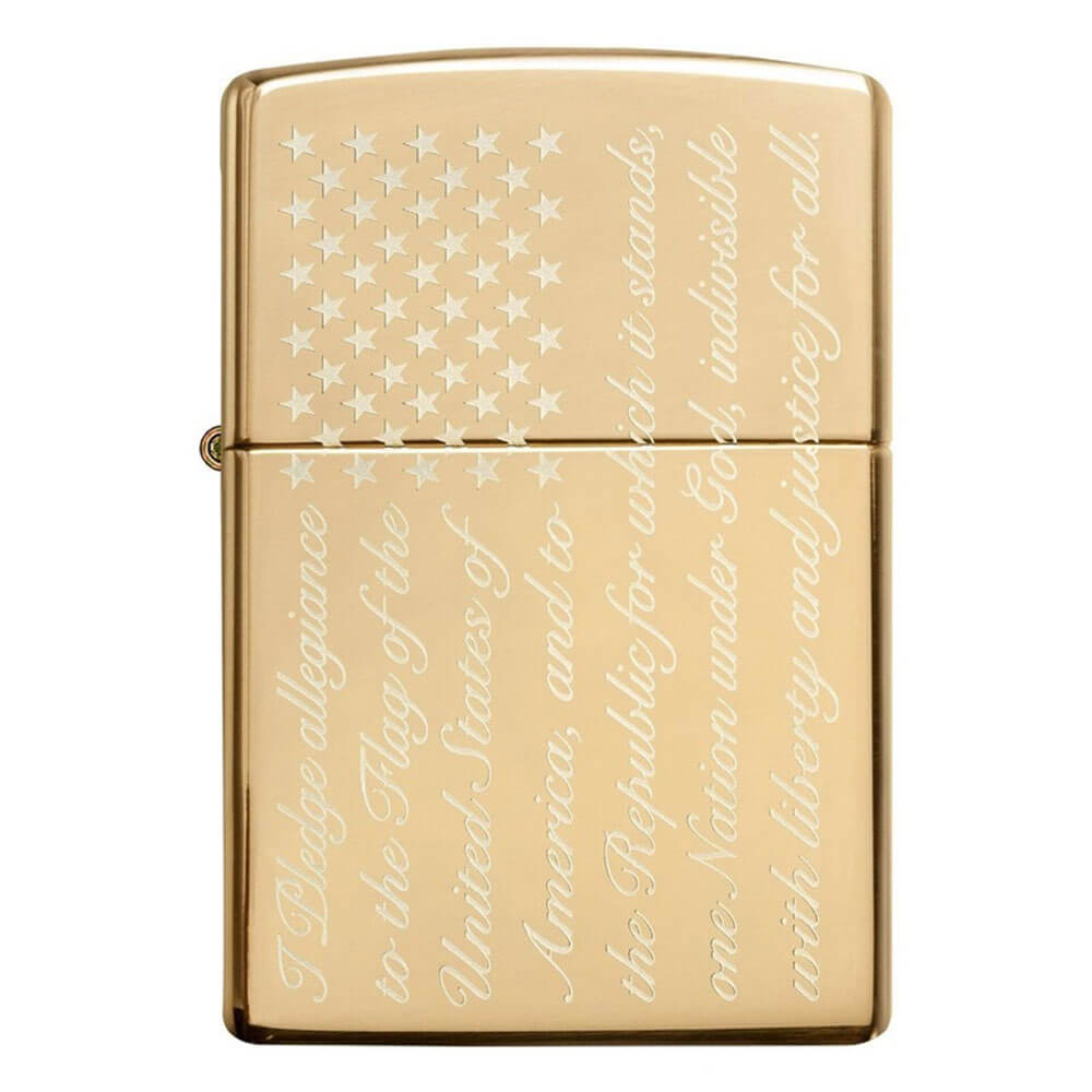 Briquet de la conception d'allégeance de Zippo