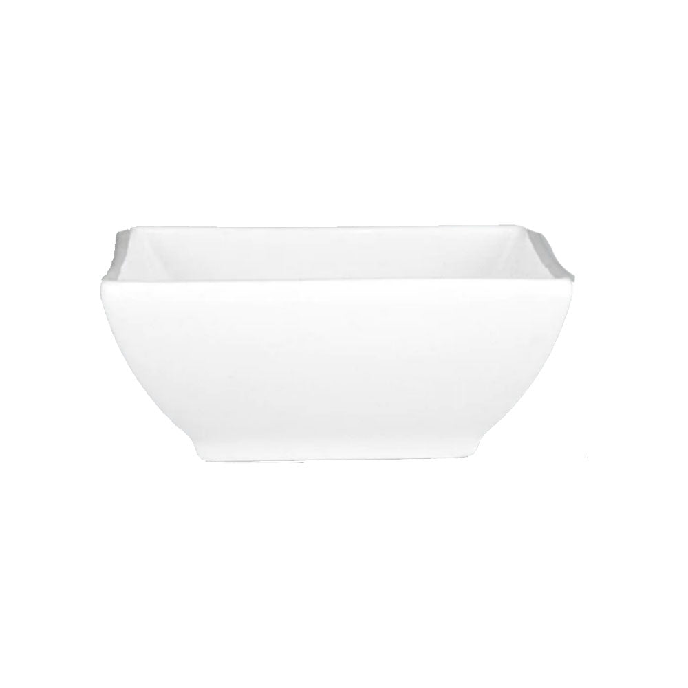 Wilkie New Bone Porcelain Square Sauce Plat (7x3 cm)