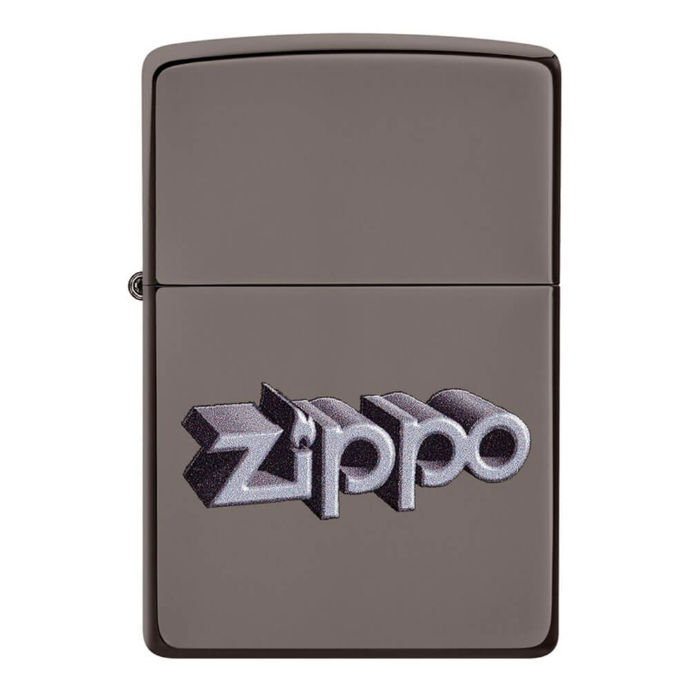 Zippo 3d Logo Ice plus léger (noir)