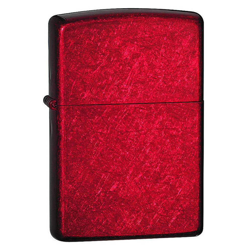 Briquet de pomme de bonbons zippo (rouge)