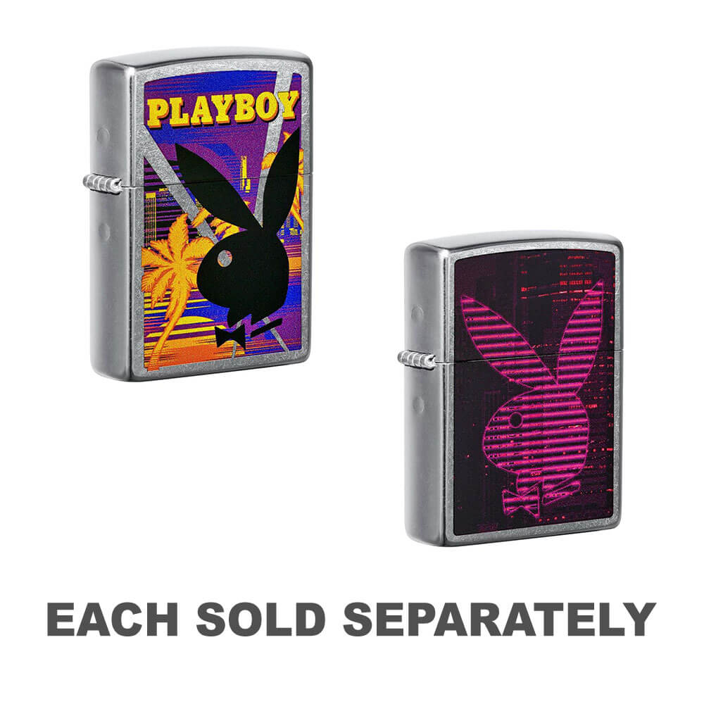 Zippo Playboy Design Street Chrome plus léger