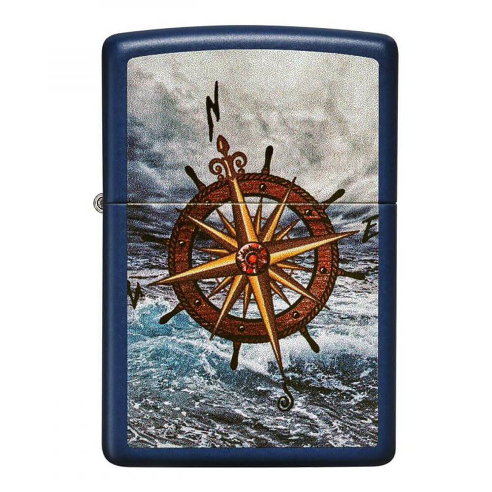 Briquet de conception de boussole Zippo