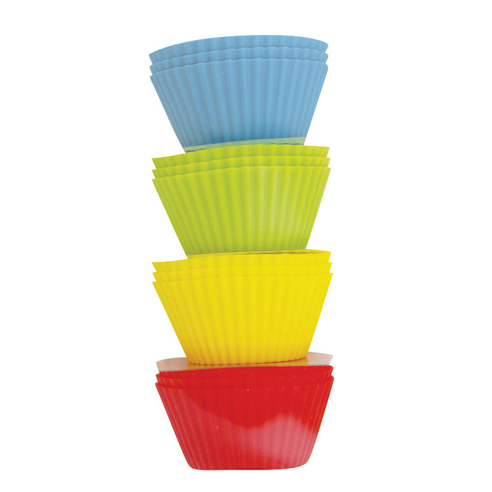 Tasses de muffins en silicone avanti (ensemble de 12)