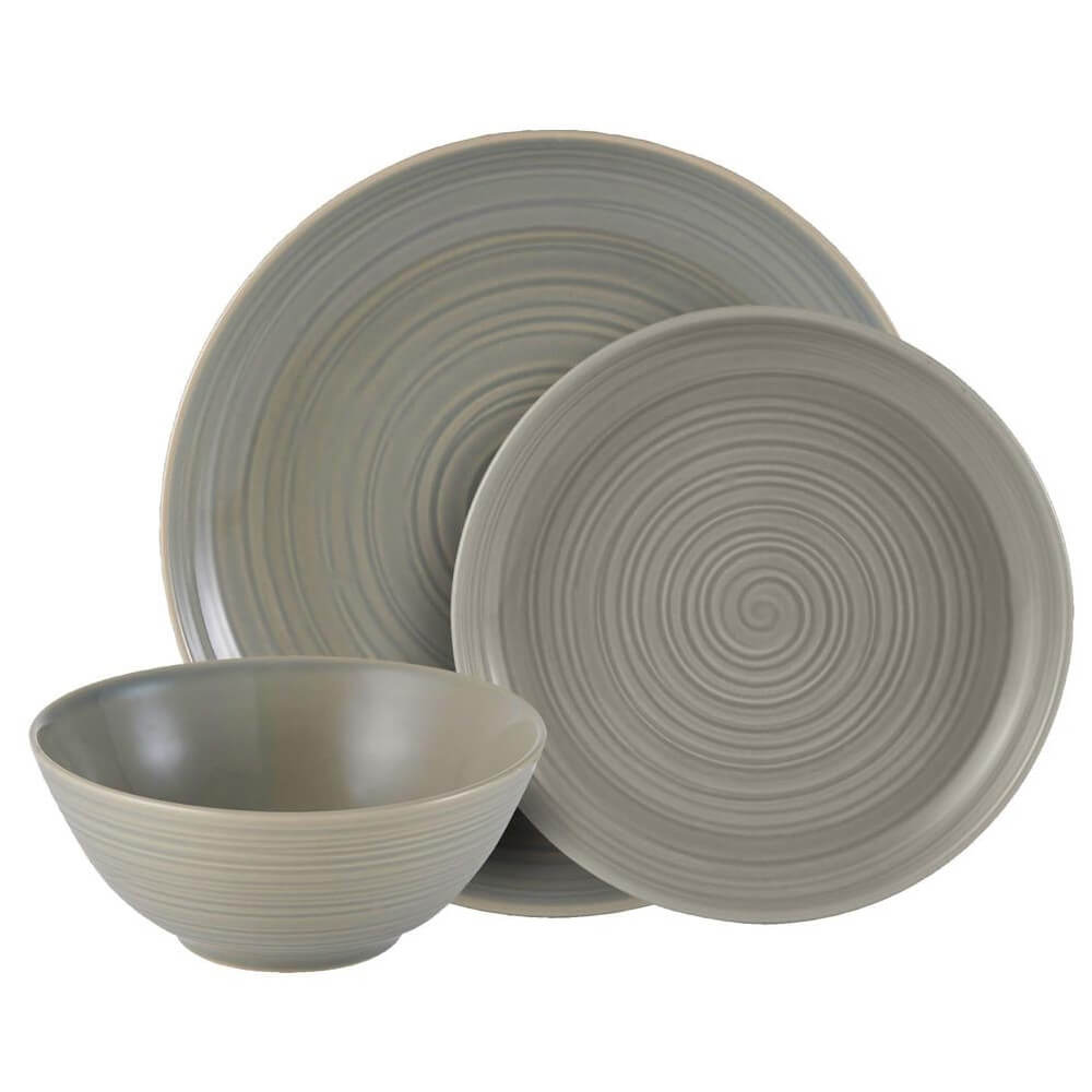 Mason Cash William Mason Dinner Set 12pcs (gris)