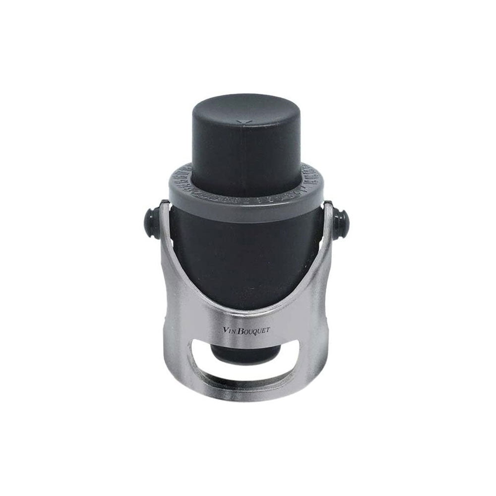 Vin Bouquet Champagne Metal Stopper and Preserver (2-en-1)