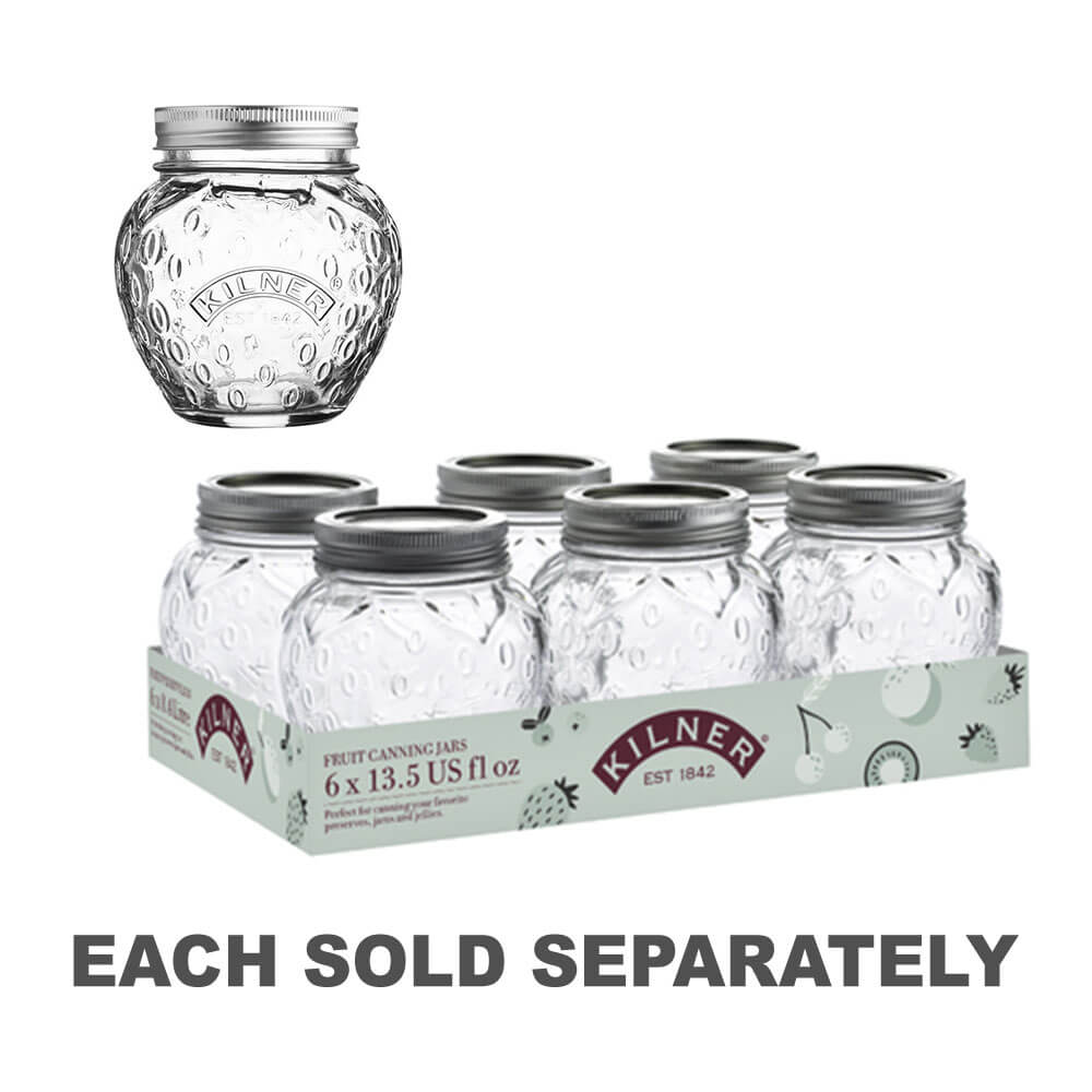 Kilner Strawberry Fruit Freseve Jar 400ml