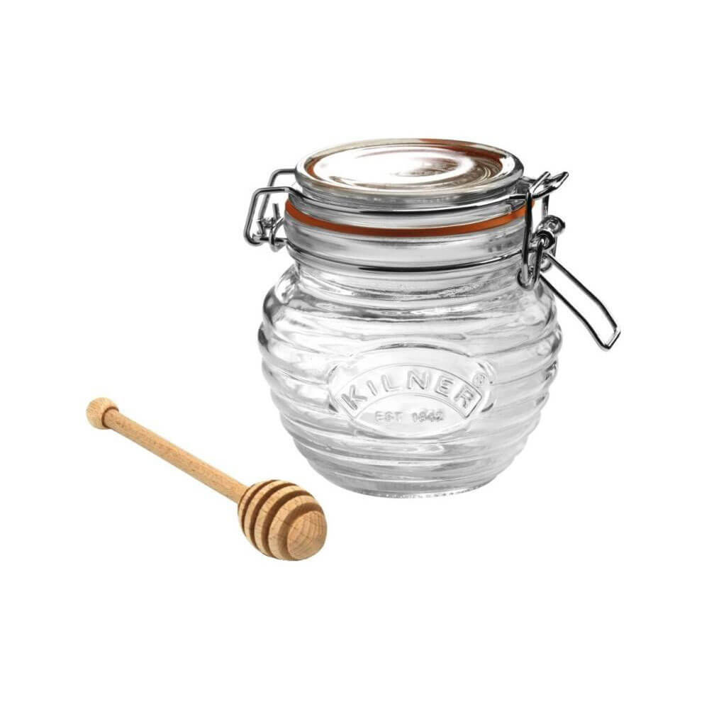 Pot de miel Kilner et cuillère 400 ml