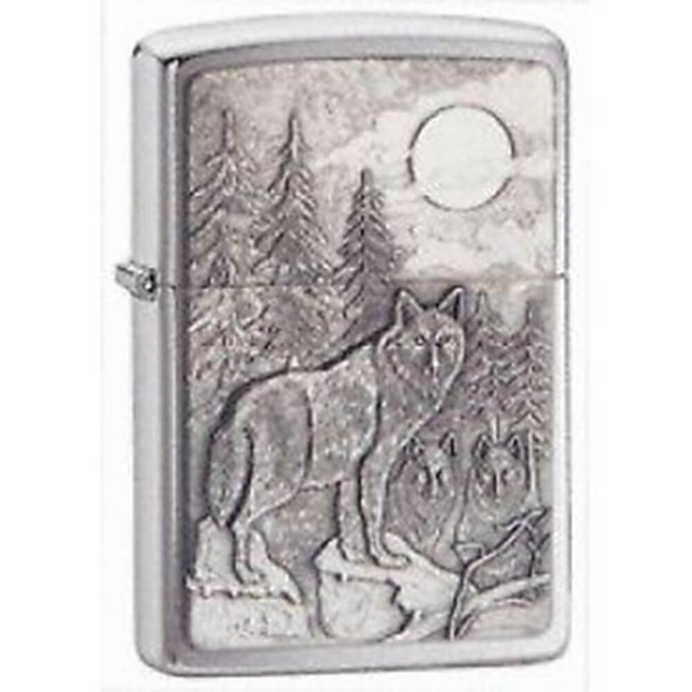 Briquet d'emblème de Timberwolves de Zippo
