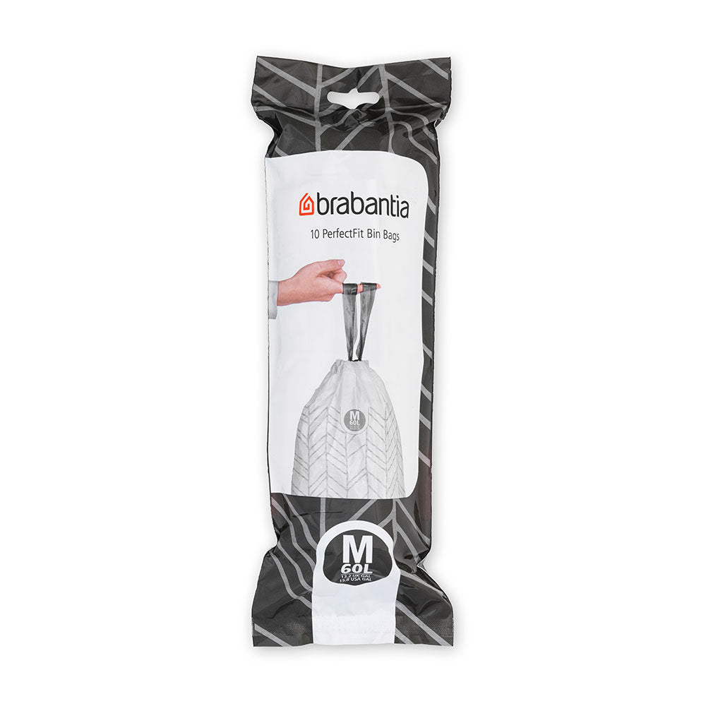 Brabantia Code m sacs de poubelle Roll 60L (sac de 10)