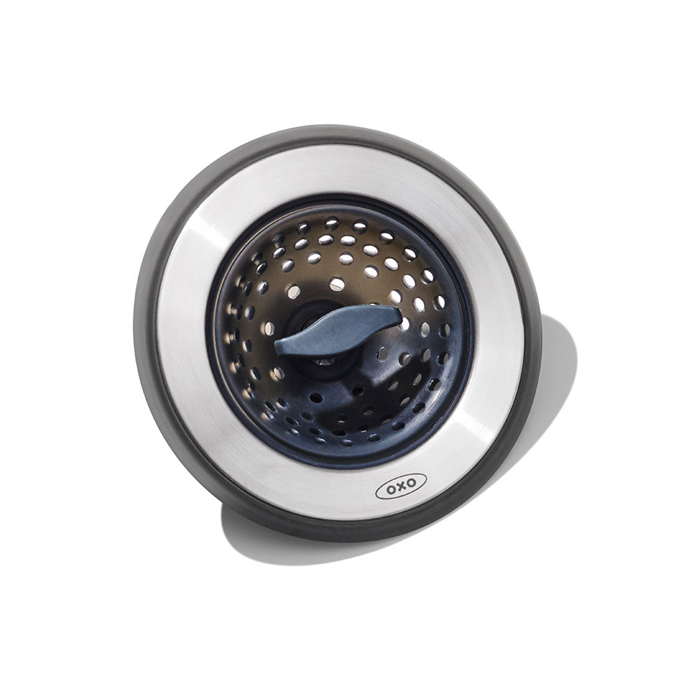 Oxo Good Grips 2-en-1 Répière à l'évier et bouchon