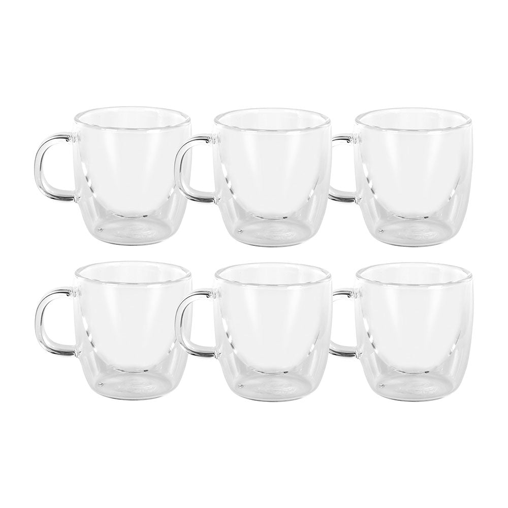 Avanti Caffee Manico Double mur de verre 250 ml (ensemble de 6)