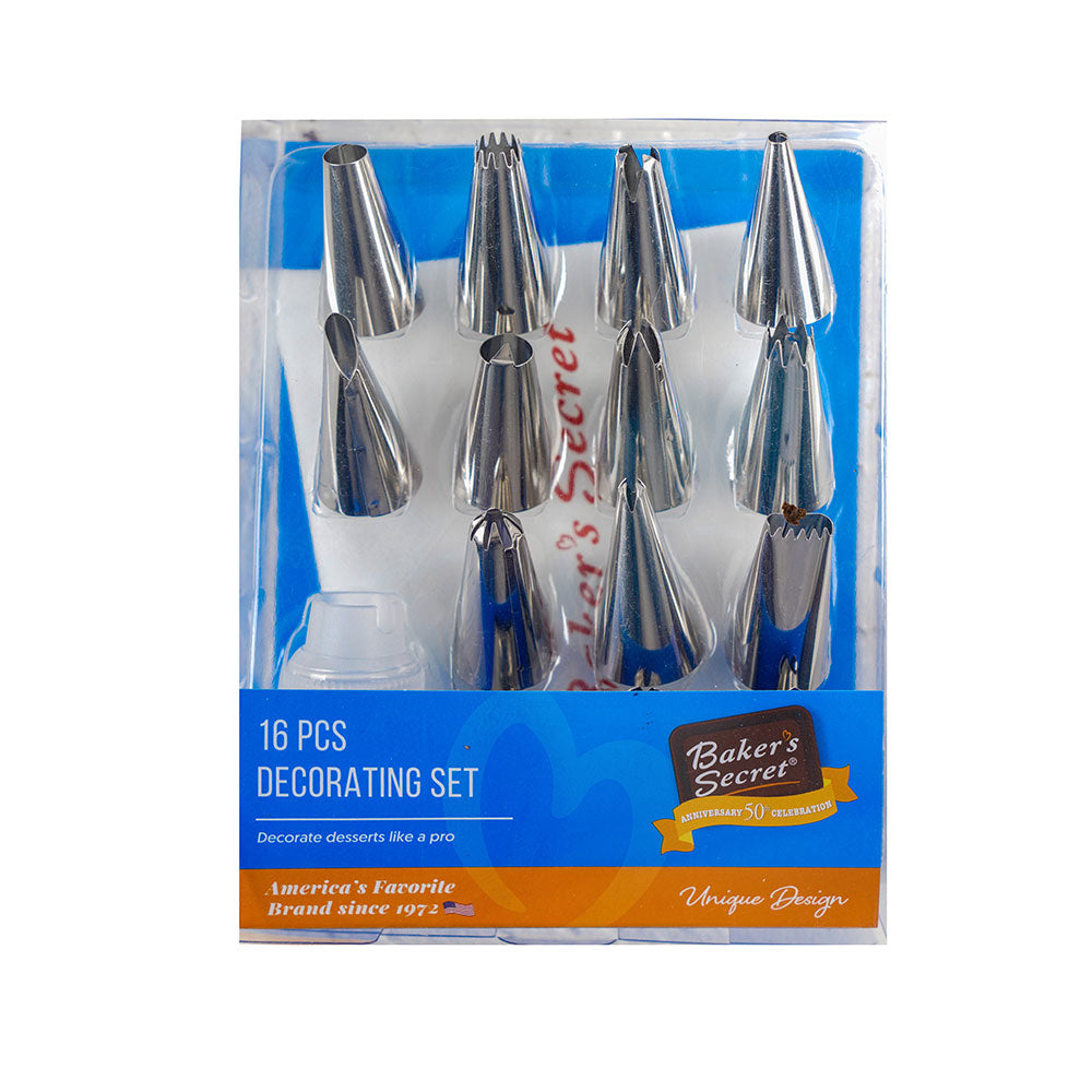 Décoration de gâteaux secrètes des boulangers (ensemble de 16)