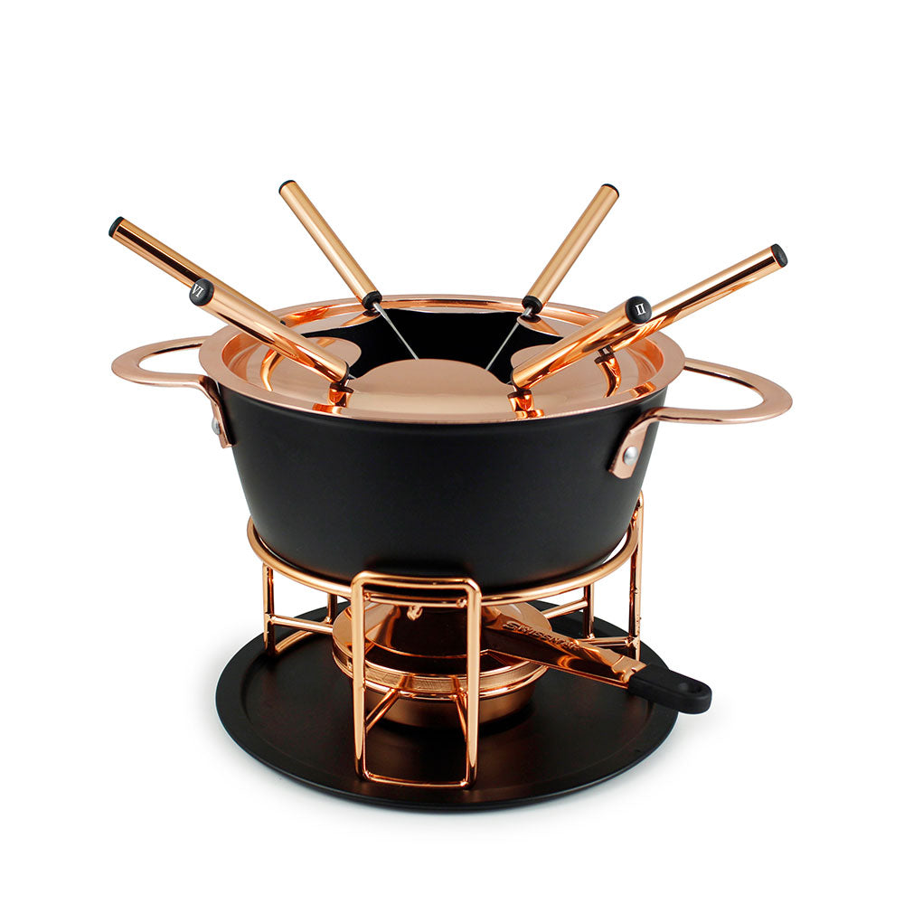 Swissmar Realp Cast Aluminium 11 pièces Fondue Set