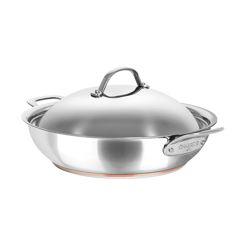 Chasseur Le Cuivre Chef Pan avec 2-handle 32 cm / 6l