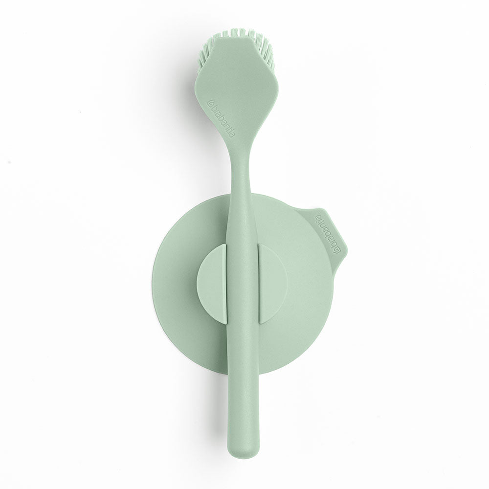 Brabantia Dish Brush avec support de ventou (Green Jade)