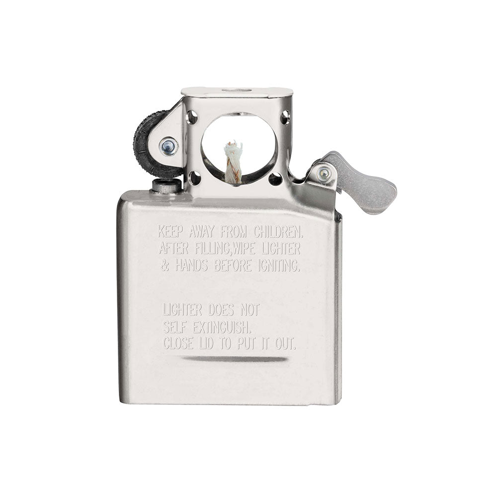 Briquet de tuyaux de tuyau chromé zippo