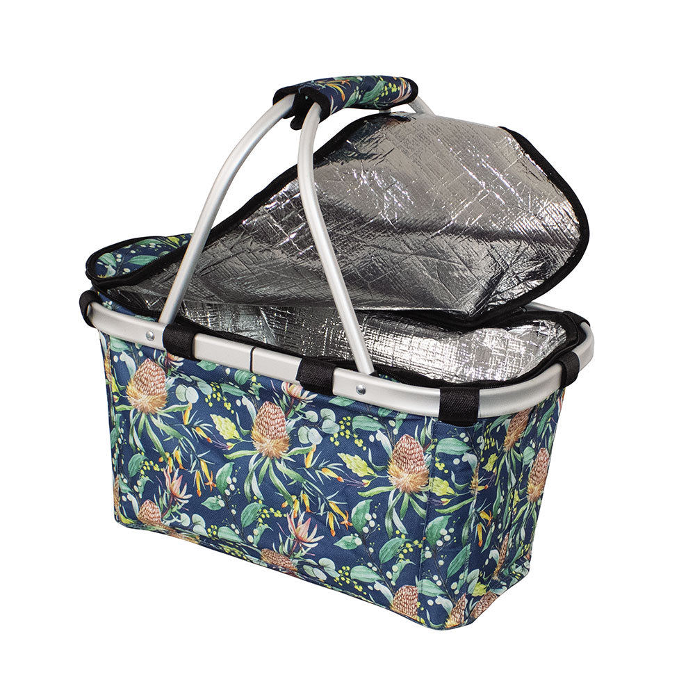 Panier de transport Karlstert Two Handle avec couvercle zip (indigènes)