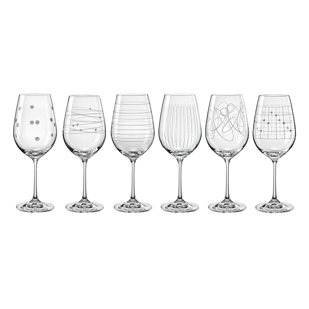 Bohemia Elements Verre à vin 450 ml (ensemble de 6)