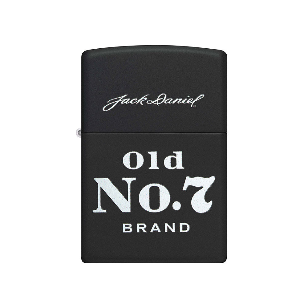 L'ancien plus léger # 7 de Zippo Jack Daniel (noir mat)