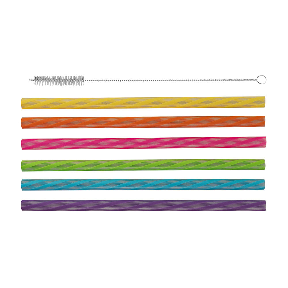 Paille de cocktail Avanti Rainbow (ensemble de 24)