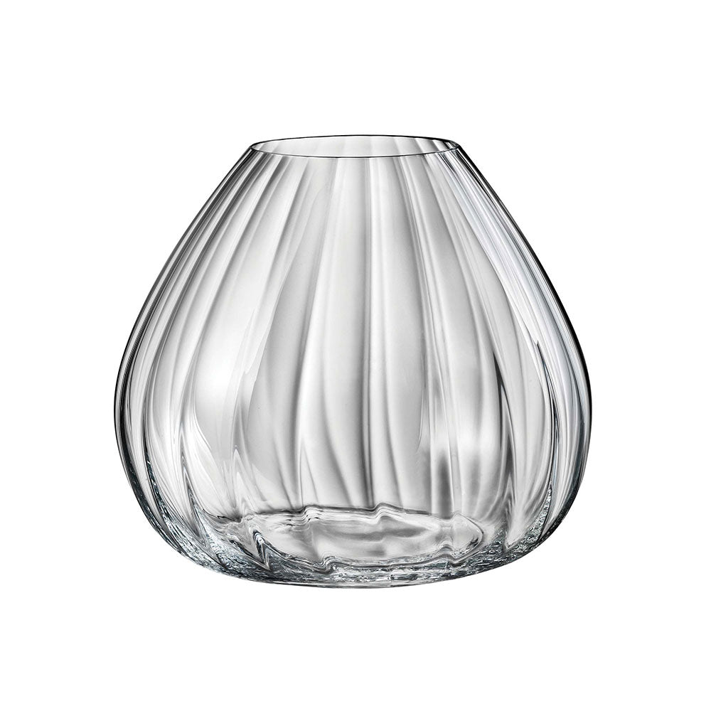 Bohême en verre cascade Vase 185 mm