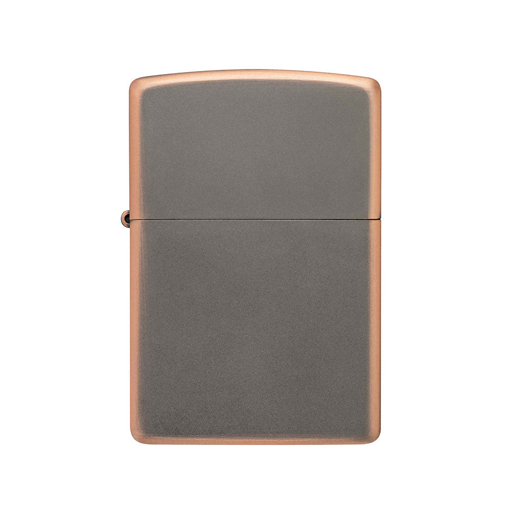 Brique du vent en bronze rustique zippo