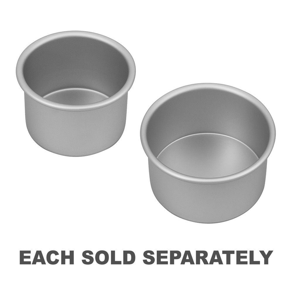 Bakemaster argent anodisé à gâteau rond