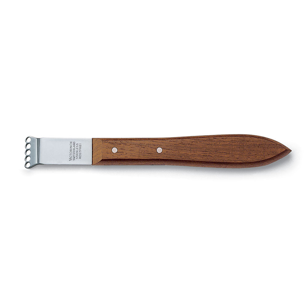 Victorinox citron zester avec poignée en bois bubinga