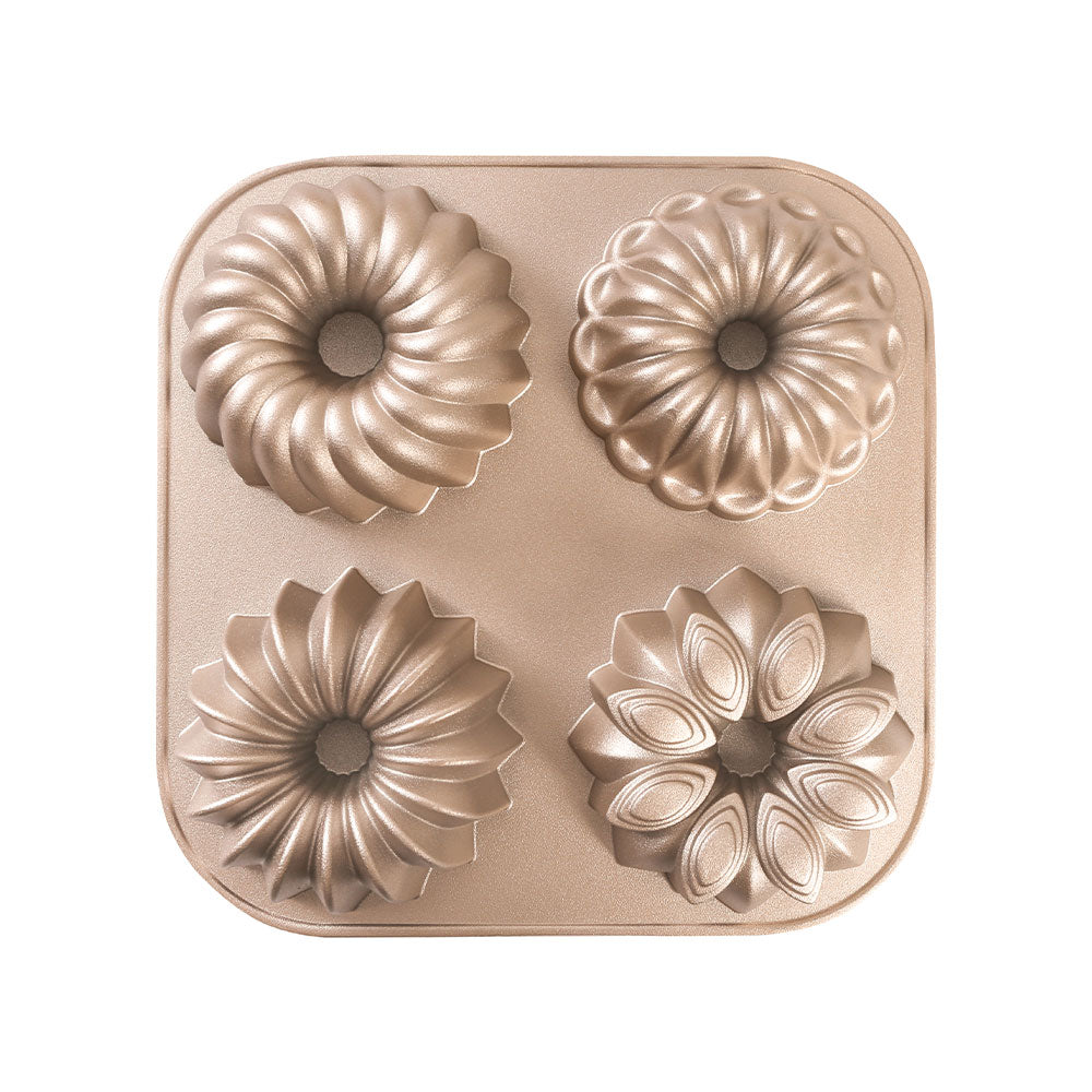 Bakers Secret 4 Mini gâteau assorti (24x24x5cm)